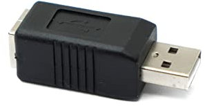 SYSTEM-S - Adattatore da Spina USB A a Presa USB B