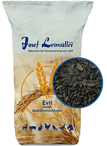 Leimüller Semi di girasole, nero, qualità premium, 20 kg