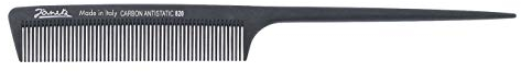Jäneke Stielkamm 55820 Carbon-Kamm ca. 22 cm (antistatisch) Haarkamm gleichmäßige Zahnung (820)