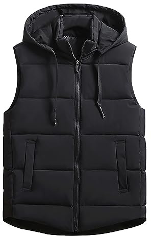 Women's Windproof Warm Coat Gilets Outdoor Sports Casual Quilted Jacket Thick Bodywarmer Jacket Autumn Winter Women's Loose Vest Body Warmer For Women UK Thermal Women Ladies Body Warmer