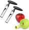 Weenwill Descorazonador de Manzanas,2 PCS Descorazonador de Fruta Cortador de Acero Inoxidable Saca Corazon Manzana Removedor de Descorazonador de Manzana Cortador Manzana para Hogar Cocina Peras