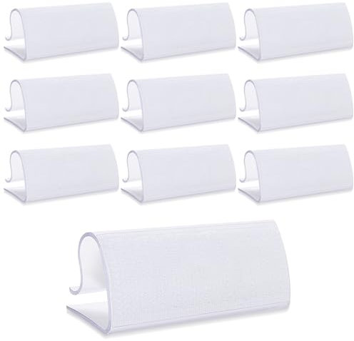10 Pcs Tablecloth Clamps Table Cloth Holder Clips Upgraded Tablecloth Clips Thicker Wider Clear Plastic Table Cloth Hold Clips Tablecloth Cover Clamp For Restaurant Picnics Marquees Weddings Party