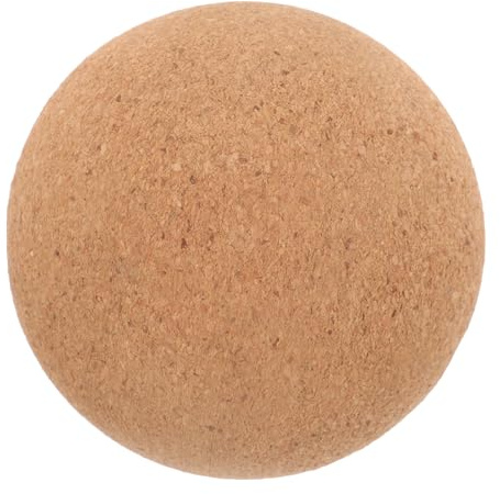 Healvian Pelota de Masaje de Corcho 6 CM para Fascia y Músculos Pelota Pequeña de Masaje Portátil para Espalda Cuello y Pies Herramienta Compacta para Alivio Muscular Casa y Gimnasio