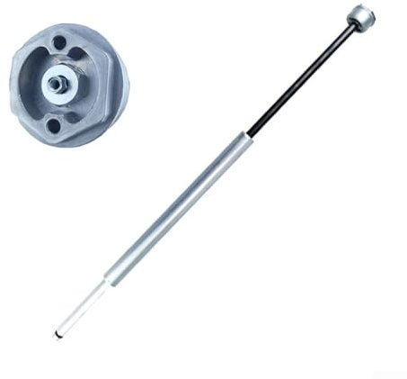Minhe Bomba de aceite de horquilla de bicicleta para recarga de aceite de suspensión delantera y servicio con ajuste de amortiguación a través de línea manual o cable (control de hombro)