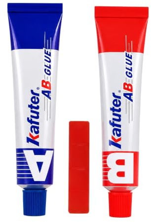 VIDOO Kafuter Industriell 50g Flytande Löd Reparations Pasta, Syra-Alkali Beständig Sprick Fyllmedel för Rostfritt Stål Aluminium Koppar Hårdvara, Effektivt Lim