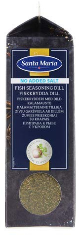 Santa Maria Fish Seasoning with Dill Spice Mix, No Added Salt, 320g