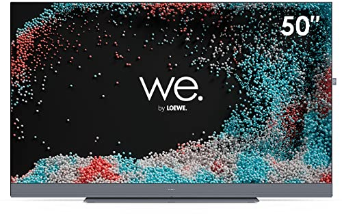 Loewe We. See 50 Storm Grey Fernseher, 50 Zoll, Entwickelt in Deutschland, Smart TV, Ultra HD Display, HDR10, Dolby Atmos, Streaming Dienste