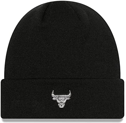 New Era - NBA Chicago Bulls Metallic Badge Cuff Beanie
