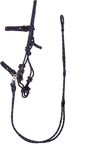 QHP Knotenhalfter-Set Multifunktion (Pony, Navy)