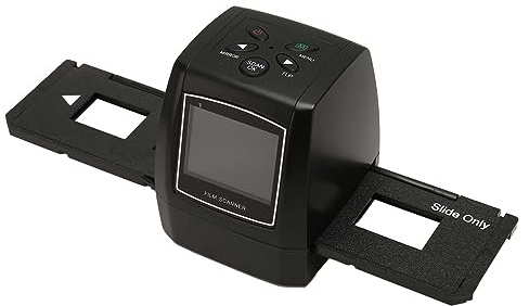 Filmskanner med TFT LCD-skärm, Fotoskanner Stöder Bildförhandsgranskning, uppspelnings- och Redigeringsfunktioner, Diascanner för 35 Mm 135 Mm Färg Svart Vit