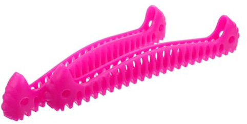HOODANCOS 2 Pièces Protège-Lames Patins Glace Élastiques Extensibles pour Garçon Fille et Adultes Protège-Lames Hockey et Patinage Artistique Accessoire de Protection Patin roulettes