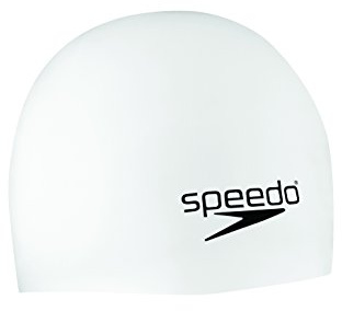 Speedo Unisex-Adult Swim Cap Silicone Elastomeric