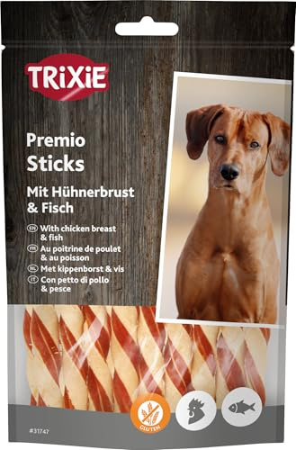 Trixie premio Fish Chicken - Sticks per cani, 80 g