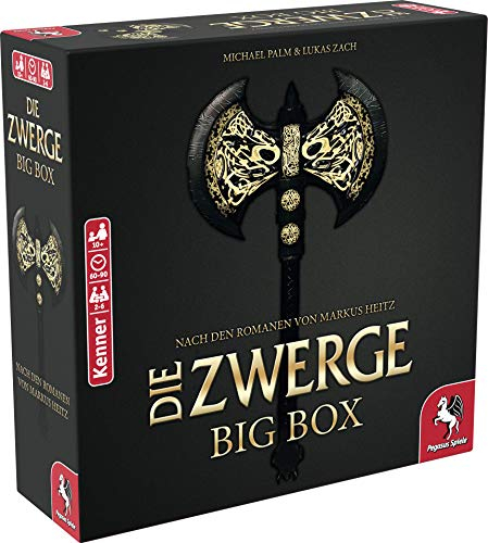 Pegasus Spiele 51933G - Die Zwerge Big Box, 2-6 Spieler