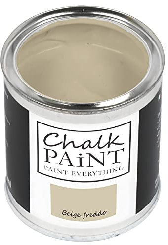 CHALK PAINT Everything Beige Freddo 750 ml - SENZA CARTEGGIARE Colora Facilmente Tutti i Materiali