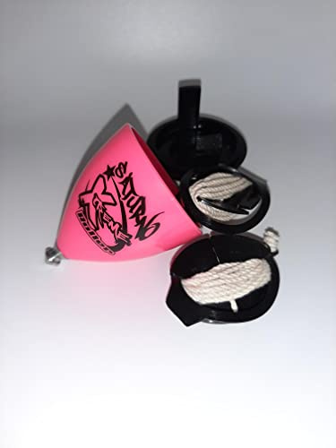 SPACE TROMPOS - Saturno Xtreme Roller, Color Rosa, Incluye Cuerda
