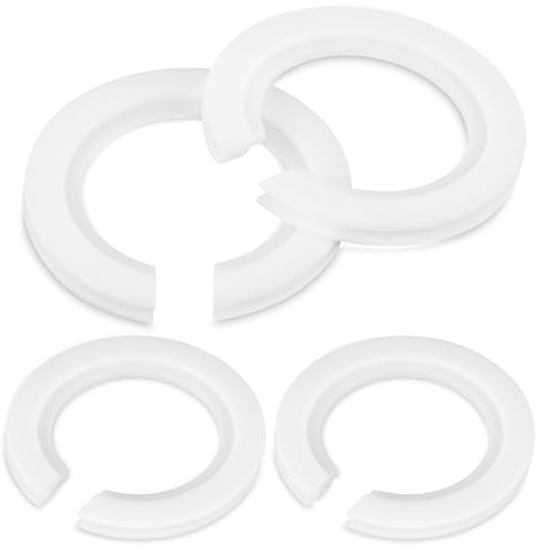 Simarro Adattatore da E27 a E14, 4 pezzi convertitore anello paralume da 42mm a 29mm