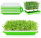 CHRI 5 Stück Keimschalen für Sprossen Seed Sprouter Tray Keimschale 31cm x 25cm Kresse anzuchtschalen Keimung Tablett Keimbox für Anzucht von Mungbohnen Alfalfa Weizengras