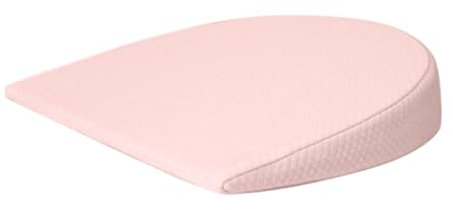 Keilkissen Anti Reflux Inclined Keil Kissen für Bett, Kinderwagen, Stubenwagen - Anti-Kolik Kissen Schwangerschaft Bauch Unterstützung Kissen, Neugeborene Stillkissen Dreieckiges Ramp Pad (Pink)