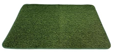SZLIFE Tappetino in Erba Sintetica per Cani, di Ricambio, Impermeabile, per la casa, per l'addestramento, per Cuccia, Interni ed Esterni, da Viaggio, 46 Cm X 71 Cm