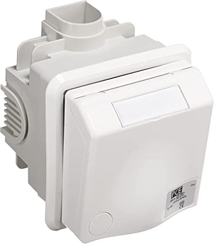 CEE Prise encastree PCE 32A, 5 poles, IP44 avec boitier encastre *BG*