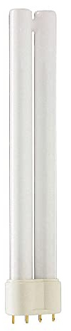 Philips MASTER PL-L Xtra 4P - Lámpara (24 W, Pin, 4P, 2G11, 1800 lm, Blanco cálido)