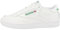 Reebok Herren Club C 85 Sneaker, Int White Green, 46 EU