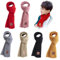 LICHENGTAI Winter Schal Baby Kinder Strickschal Wollschal Langer Halstuch Weicher Kinderschal Schön Schals Nackenwärmer Für Jungen Mädchen, 6 Stück
