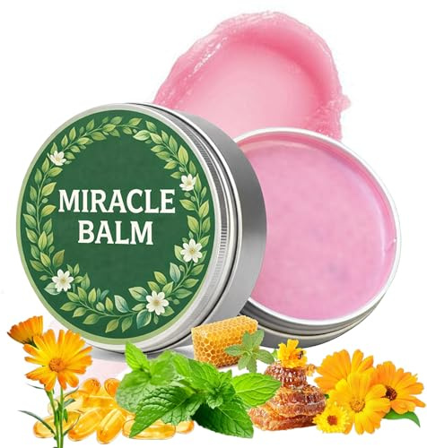 Herbal Foot Balm, Deep Moisturising Cream for Dry Heels | Botanical extracts, non-sticky fast-absorbing balm, feet and heel care, daily home or travel use