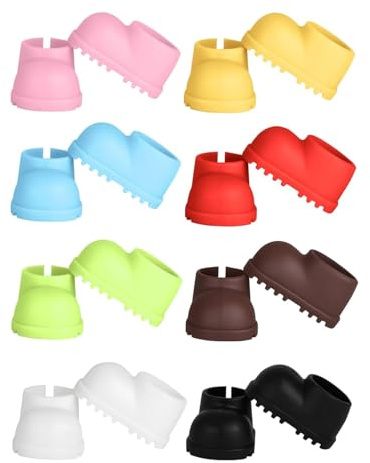 JUKOTA 8 Paia scarpa per bambole da 17 cm, Vestiti per bambola, adatti per Pupazzo da 17 cm, Accessori per bambole