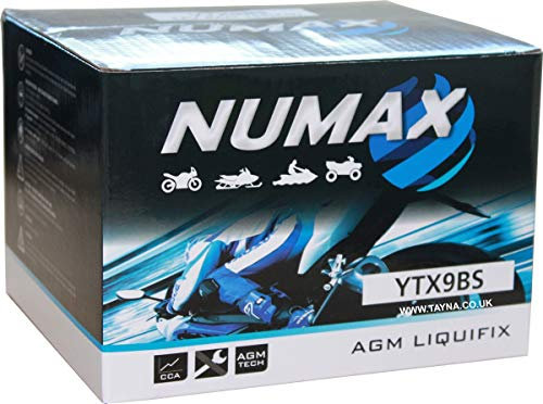 Batterie Numax AGM YTX9-BS 12 V 8 AH 135 AMPS EN