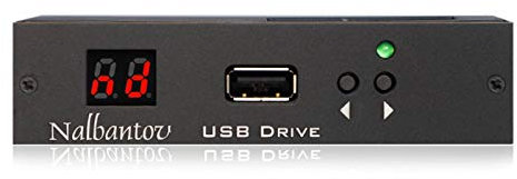 Nalbantov N-Drive 100 un emulador de disquetera USB para Hammond Aurora XT 100/172/173/272/273