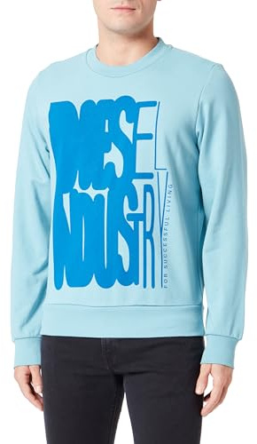Diesel Sudadera S-GINN-K37 Felpa Reef Waters L Hombre