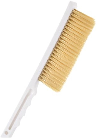 Monozoz Spazzola per spolverare a setole morbide, spazzola per spolverare a mano, spazzola da banco portatile a lungo manico | scopa a mano antistatica con manico antiscivolo, spazzola a mano per