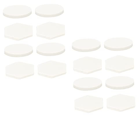 SEWOART 30stücke Korallenbasen Aus Keramik Für Aquarien Zur Stabilisierung Und Zucht Von Korallen Aquarienzubehör Haltbar Und Einfach Zu Reinigen