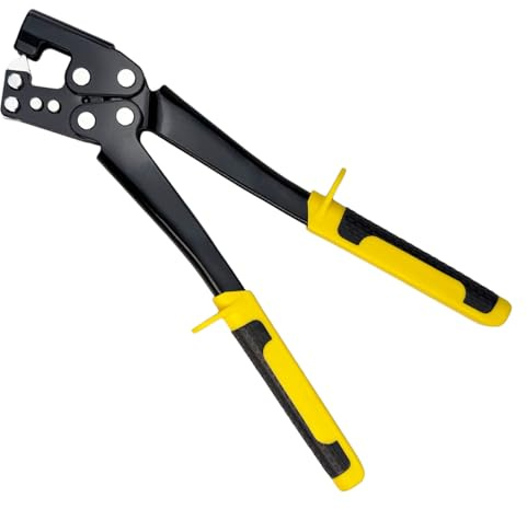Steel Stud Crimper, Light Steel Stud Crimping Pliers for Ceiling Framing, Hand Keel Metal Punch Lock Drywall Hand Tool, for Construction in Houses