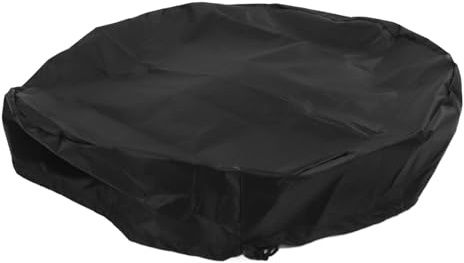Xyntor Substance Drum Cover | Stretchable Oxford Cloth Bucket Lid | Rain & Small Creature Proof Top for 30-55 Gallon Drums/Barrels | Farm & Industrial Use