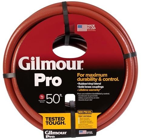 GILMOUR Fiskars PRO Commercial Hose 3/4 Inch x 50 Feet