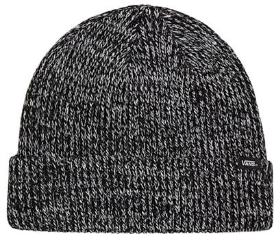 Vans Herren Beanie Core Basics Beanie Black Heather, Größe OS, 1140881, Schwarz / Erika, Einheitsgröße