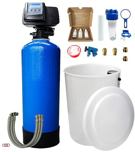 Adoucisseur D'eau Bi Bloc 75l Fleck 5600 Sxt Complet Avec Accessoires