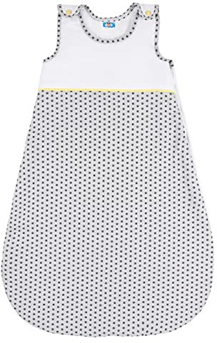 Sweety Fox - Baby Sommerschlafsack - 1TOG - Bio-Baumwolle - 80cm (6-12 Monate) - Grau