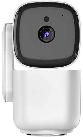 Marsmart 2K Überwachungskamera Innen, 1080P HD WLAN Kamera Indoor WiFi Camera Hundekamera mit APP, Nachtsicht, 2-Wege-Audio, Bewegungserkennung, Kompatibel mit Alexa und Google Assistant