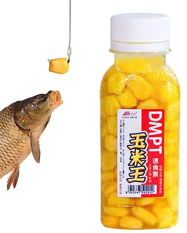 Appât de maïs pour la carpe - Appât de maïs DMPT avec un arôme puissant - Appât de pêche à la truite - Appât de pêche en lac d'eau douce Zorq