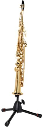 Gator Frameworks Recital Series Tripod Stand for Soprano Sax & Flugelhorn; (GFW-BNO-SOPSAX)