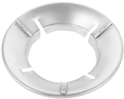 Amosfun 1pièce Protection Énergétique Anti-Vent pour Cuisinière à Gaz Couverture Économique Inoxydable avec pour Maison Restaurant Et