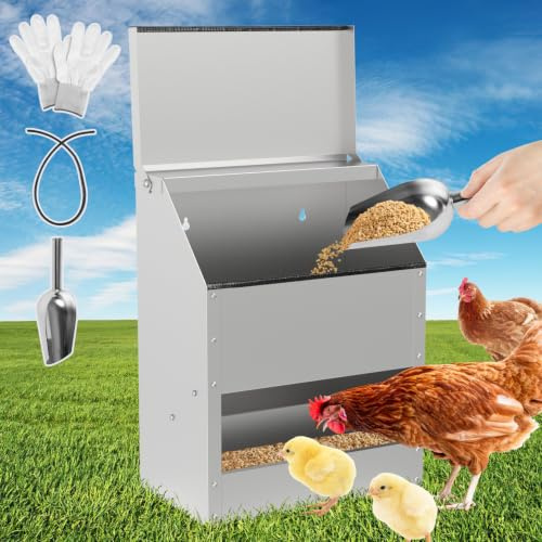 Peviasot foderautomat höns 11,5 kg galvaniserat stål