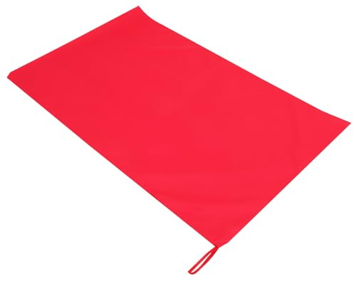 GLEAVI Drap de Transfert pour Personnes Âgées et Handicapées Tapis de Déménagement Rouge L 120X72 CM Aide Repositionnement Sécurisé et Confortable Lit Tissu Glissant Solide