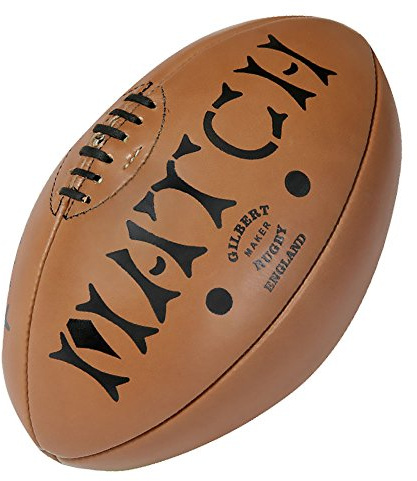 Gilbert Leather Heritage Rugby Ball