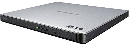 LG Electronics DVDRW DVD-RAM Drive External Optical Drives GP65NS60 Silver