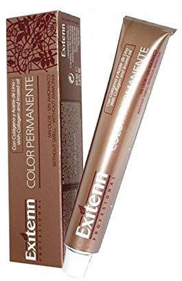 EXITENN COLOR PERMANENTE 60 ml, COLOR 7.1
